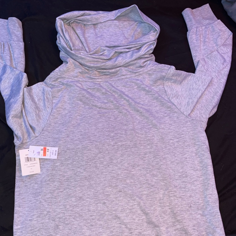 Gray sweatshirt